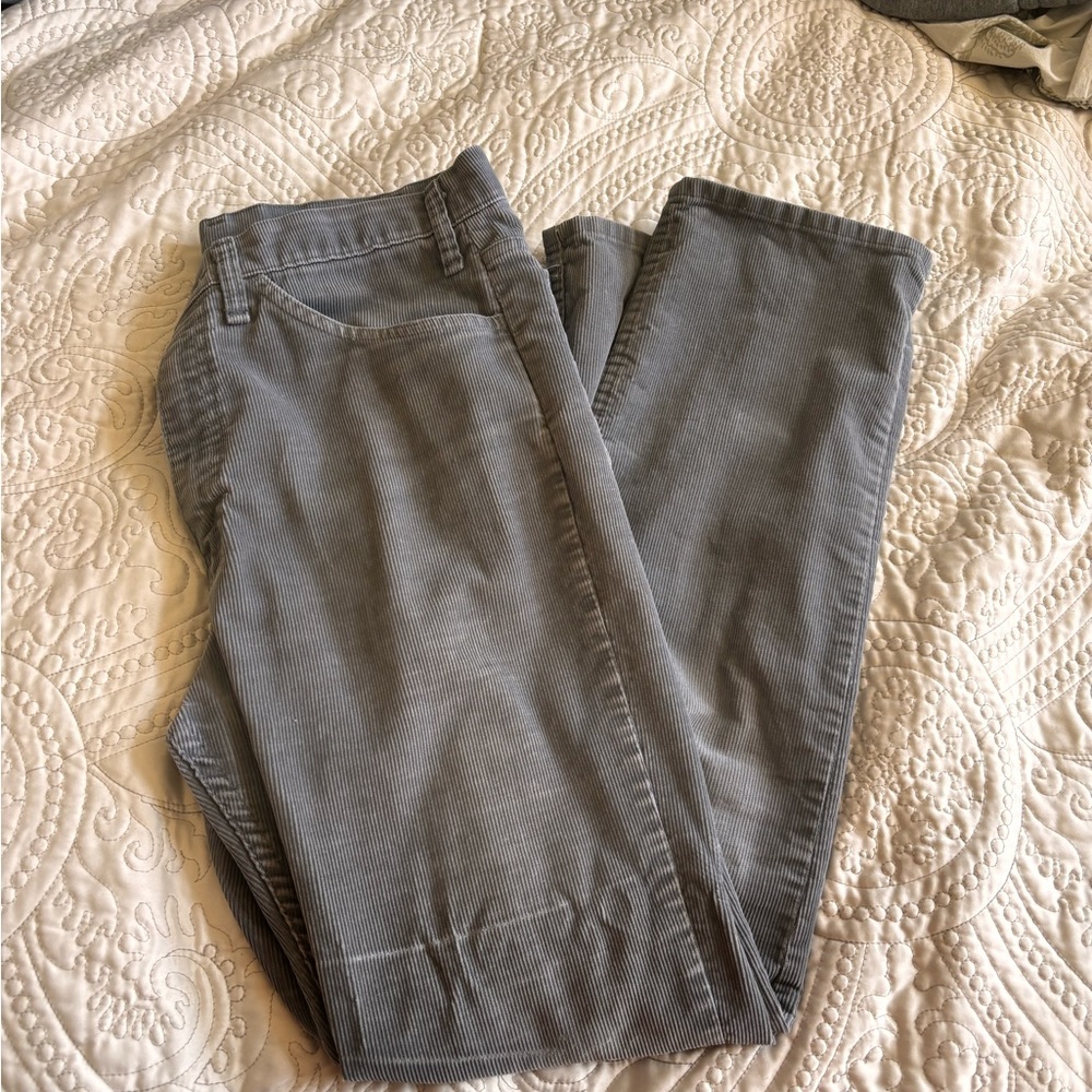 Corduroy grey pants